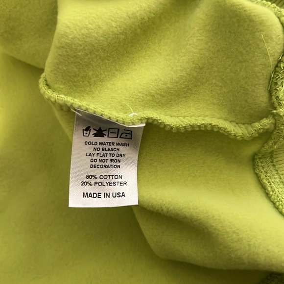 Lonely Ghost Monogram Hoodie in Lime 🆕 - Picture 5 of 5